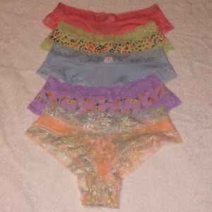 Lot of 5 victorias secret panties